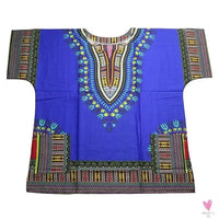 Dashiki African Tee for Men & Women - Unisex -Traditional African Clothing