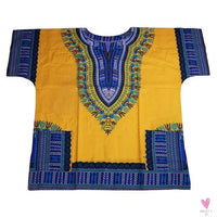 Dashiki African Tee for Men & Women - Unisex -Traditional African Clothing