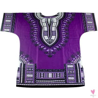 Dashiki African Tee for Men & Women - Unisex -Traditional African Clothing