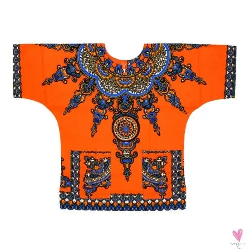 Dashiki African Tee for Men & Women - Unisex -Traditional African Clothing