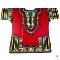 Dashiki African Tee for Men & Women - Unisex -Traditional African Clothing