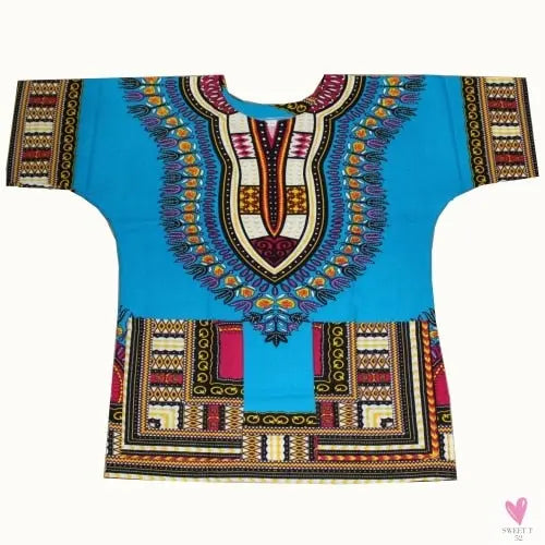 Dashiki African Tee for Men & Women - Unisex -Traditional African Clothing