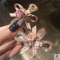 Decorative Flower/Bow/Ribbon/Crystal Hair Clip for Women & Girls - Chic and Smart