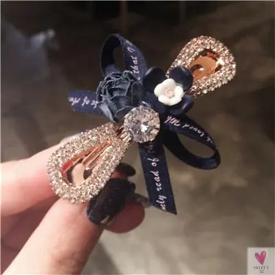 Decorative Flower/Bow/Ribbon/Crystal Hair Clip for Women & Girls - Chic and Smart