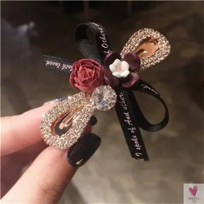 Decorative Flower/Bow/Ribbon/Crystal Hair Clip for Women & Girls - Chic and Smart