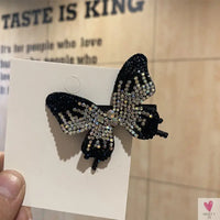 Diamond Butterfly Rhinestone Hairpin (Hair Jewelry) for Women and Girls