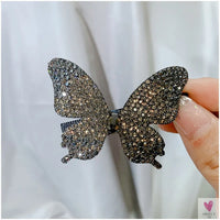 Diamond Butterfly Rhinestone Hairpin (Hair Jewelry) for Women and Girls
