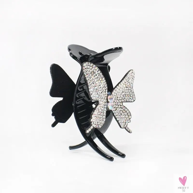 Diamond Butterfly Rhinestone Hairpin (Hair Jewelry) for Women and Girls