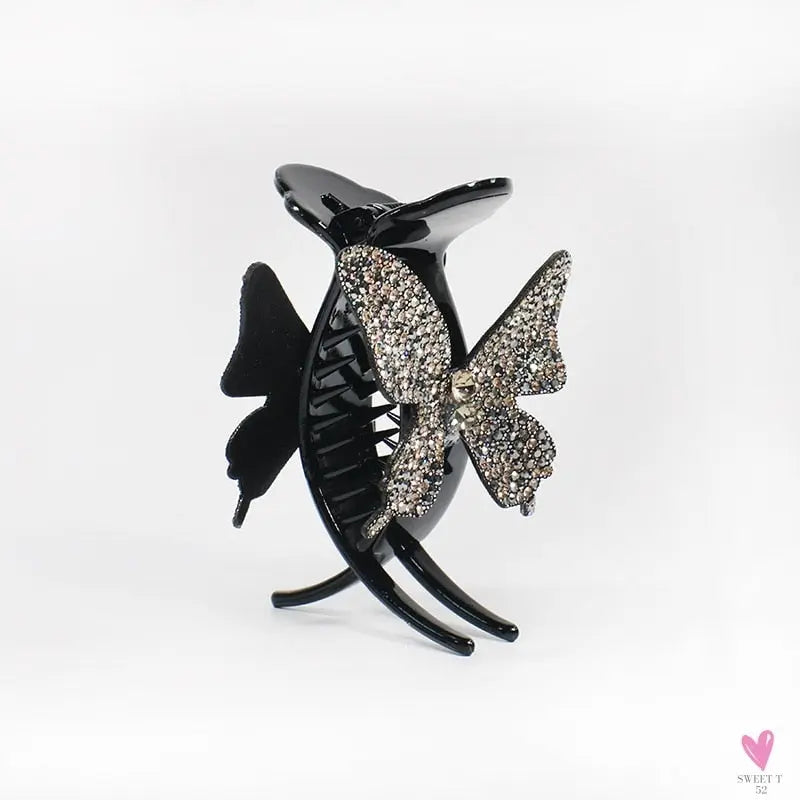 Diamond Butterfly Rhinestone Hairpin (Hair Jewelry) for Women and Girls