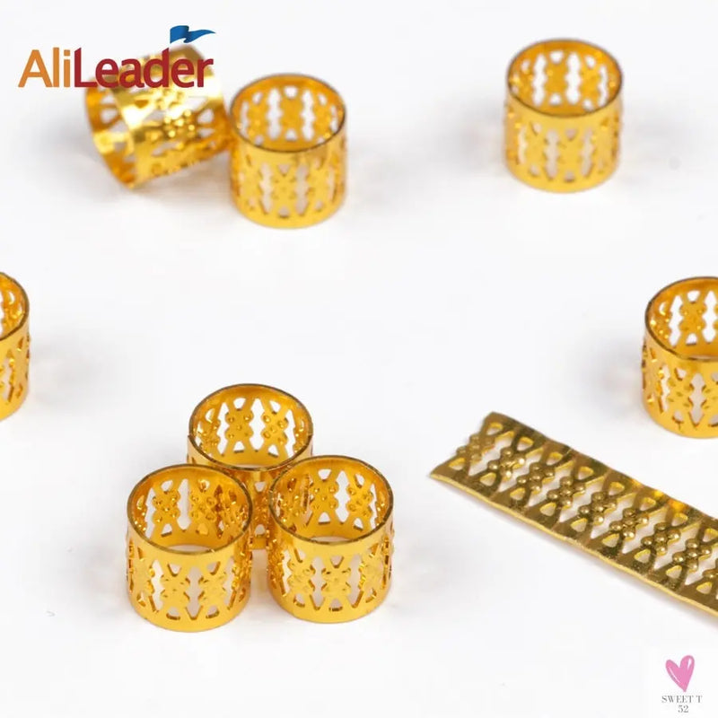 Dreadlock Rings & Tubes - DIY Hair Braid Accessories for Men and Women - Unisex