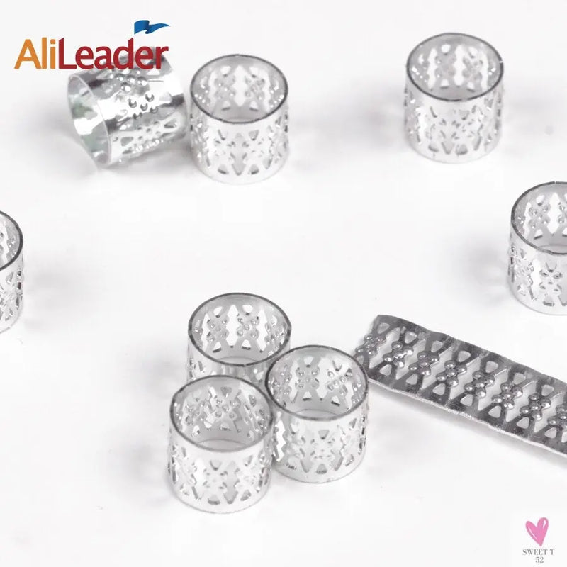 Dreadlock Rings & Tubes - DIY Hair Braid Accessories for Men and Women - Unisex
