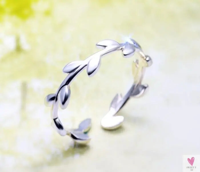 Geometric Circle - Open Adjustable Rings For Women & Girls - Micro Pave, Feather, Leaves, Wave, Cat, Femme Finger Rings