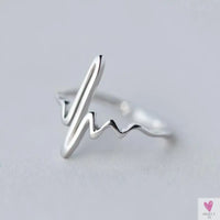 Geometric Circle - Open Adjustable Rings For Women & Girls - Micro Pave, Feather, Leaves, Wave, Cat, Femme Finger Rings