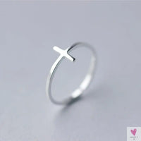 Geometric Circle - Open Adjustable Rings For Women & Girls - Micro Pave, Feather, Leaves, Wave, Cat, Femme Finger Rings