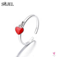 Geometric Circle - Open Adjustable Rings For Women & Girls - Micro Pave, Feather, Leaves, Wave, Cat, Femme Finger Rings