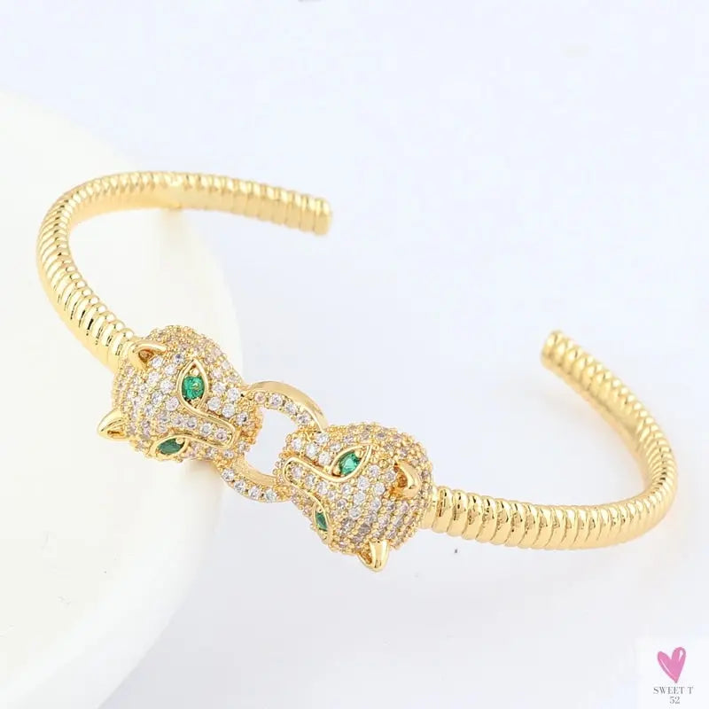 Gold Filled Baguette Cubic Zirconia Bracelet for Women and Girls - Rainbow Luxury jewelry - Tennis Style