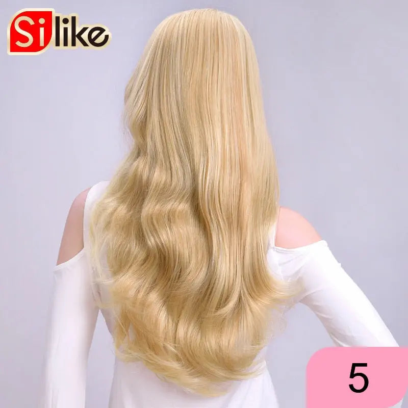 24'' Half Synthetic Hair Extension/Wig for Women and Girls, Light Weight, Comfortable
