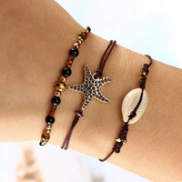 Shell Bracelets in Chain Link style (Lobster Clasp) for Women and Girls