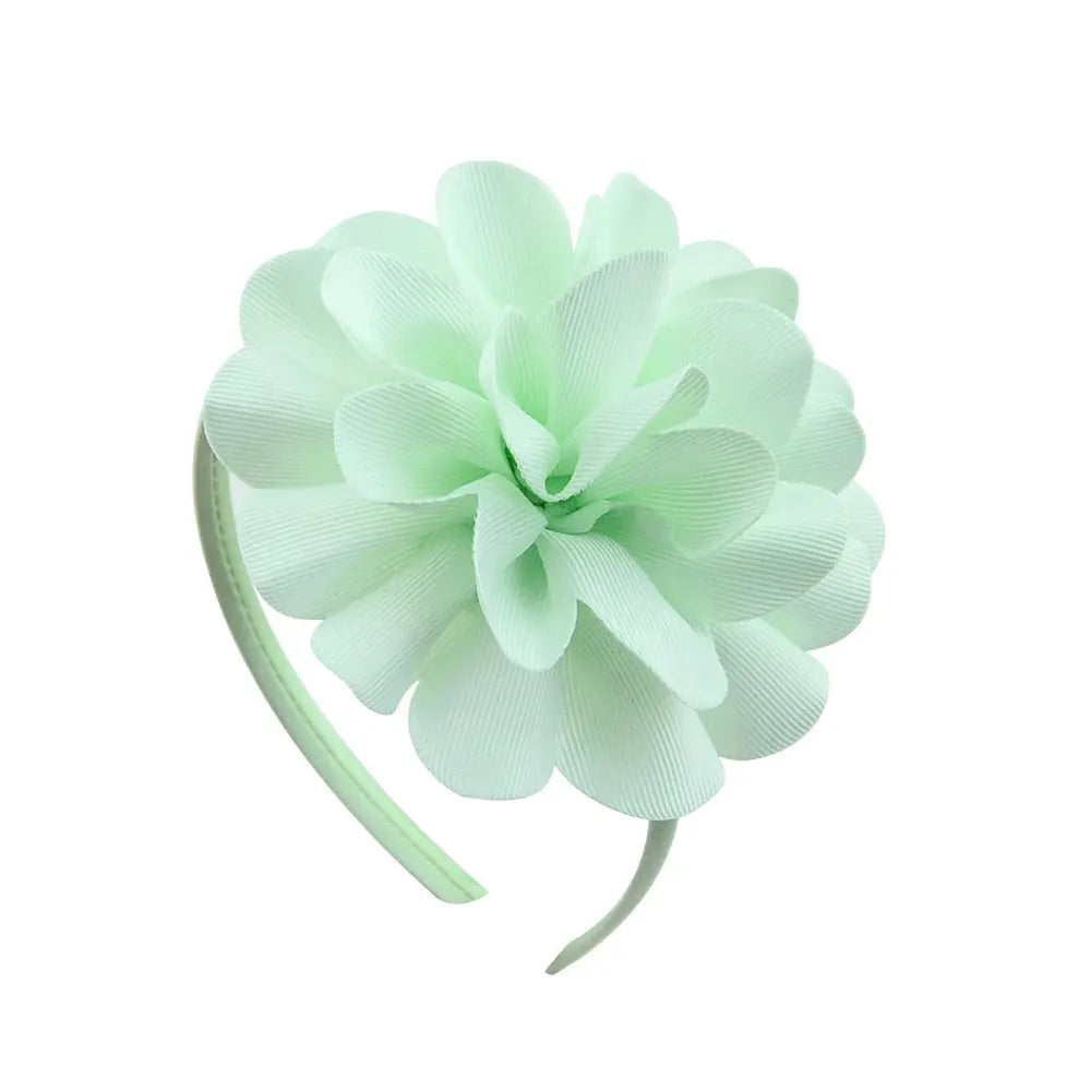 Colorful Big Ribbon Flower Hair Band/Bow for Girls, Teens and Tweens