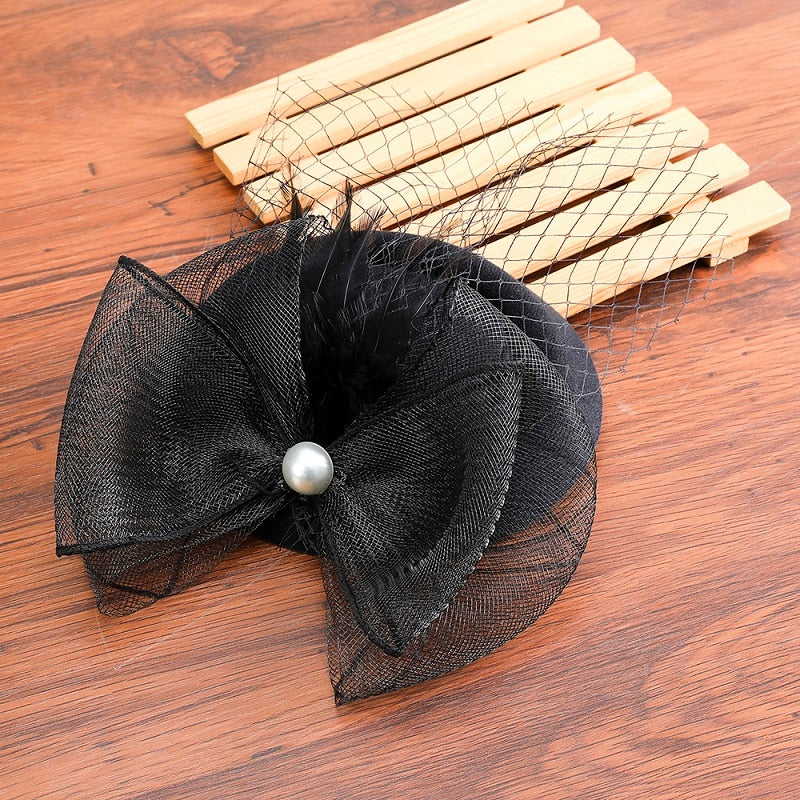 Chic Fascinator Hat for Women & Girls - Cocktails. Weddings, Parties, Church Headwear