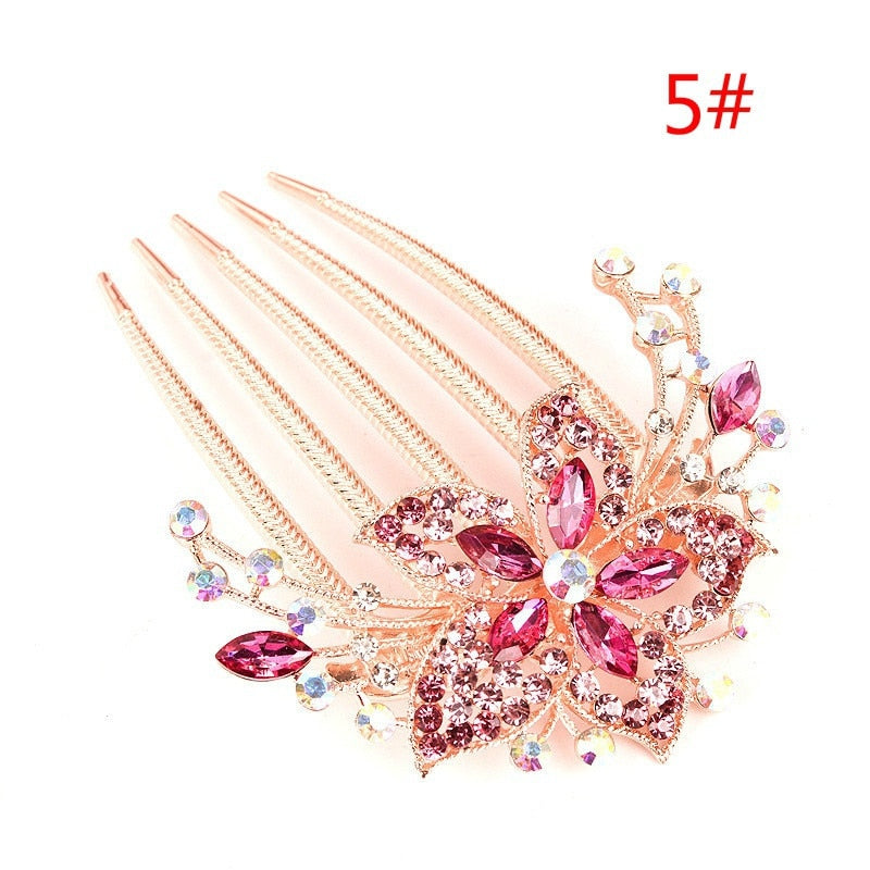 Women's Hair Combs - Stylish in Colorful Designs