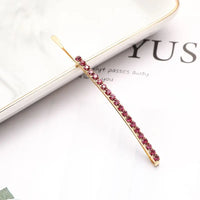 Pearl Hair Clips for Women and Girls - Heart Shape, Crystal Hair Accessories