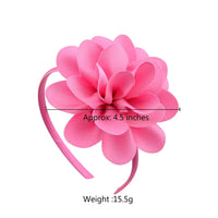 Colorful Big Ribbon Flower Hair Band/Bow for Girls, Teens and Tweens