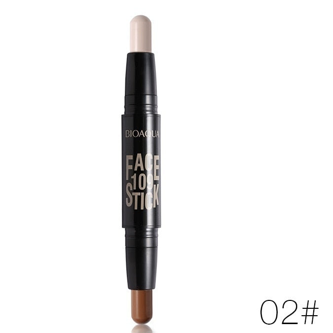 Pro Concealer Contouring Face Pen for Women and Girls, Waterproof, Double Head Design