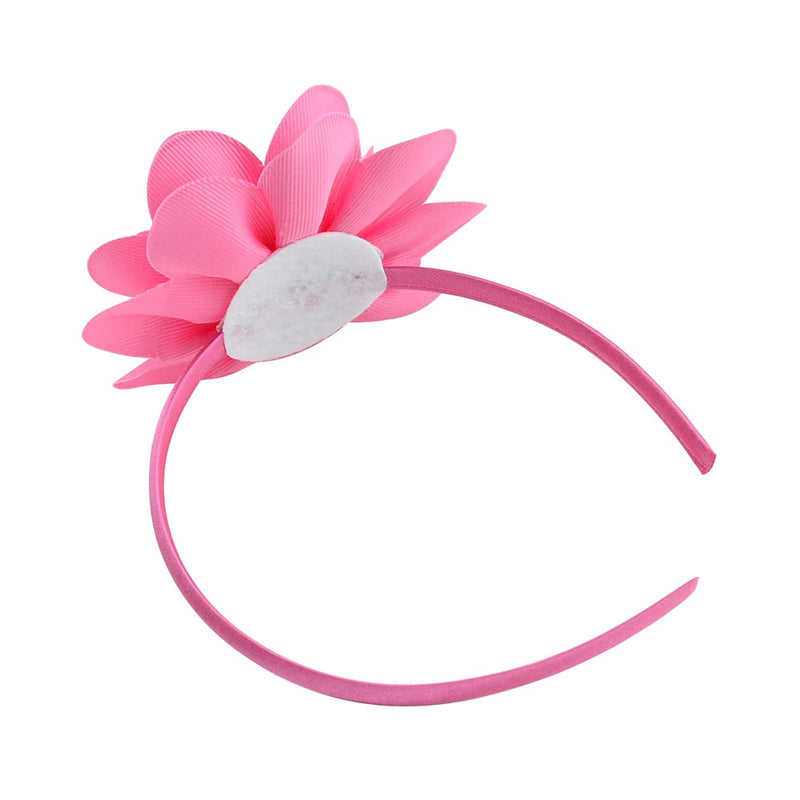 Colorful Big Ribbon Flower Hair Band/Bow for Girls, Teens and Tweens