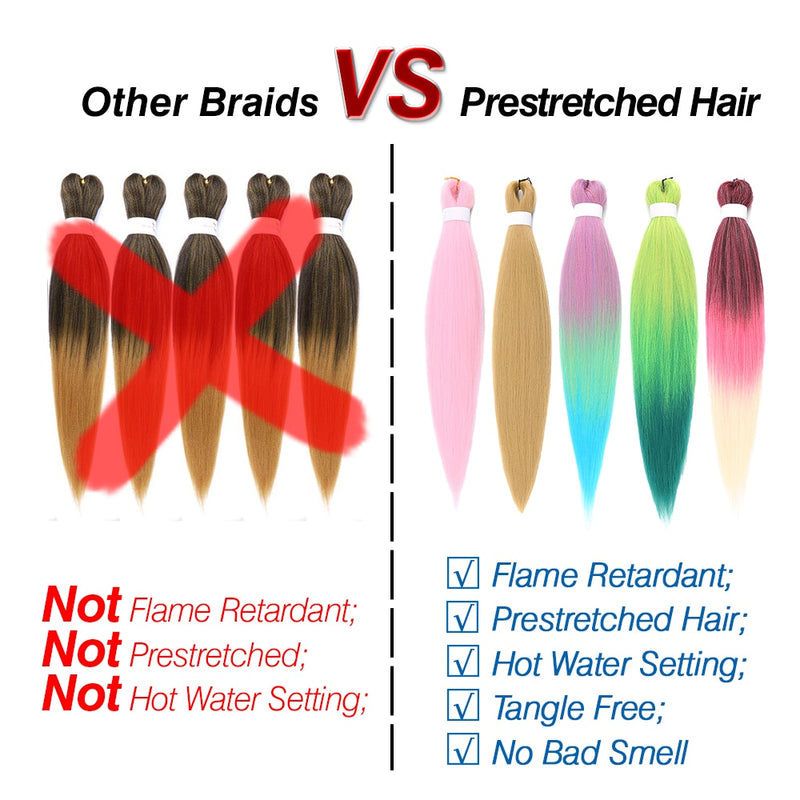 Natifah Synthetic Hair Extension Braids for Women and Girls; Kanekalon Hair For Braids (1 Pc/Lot)