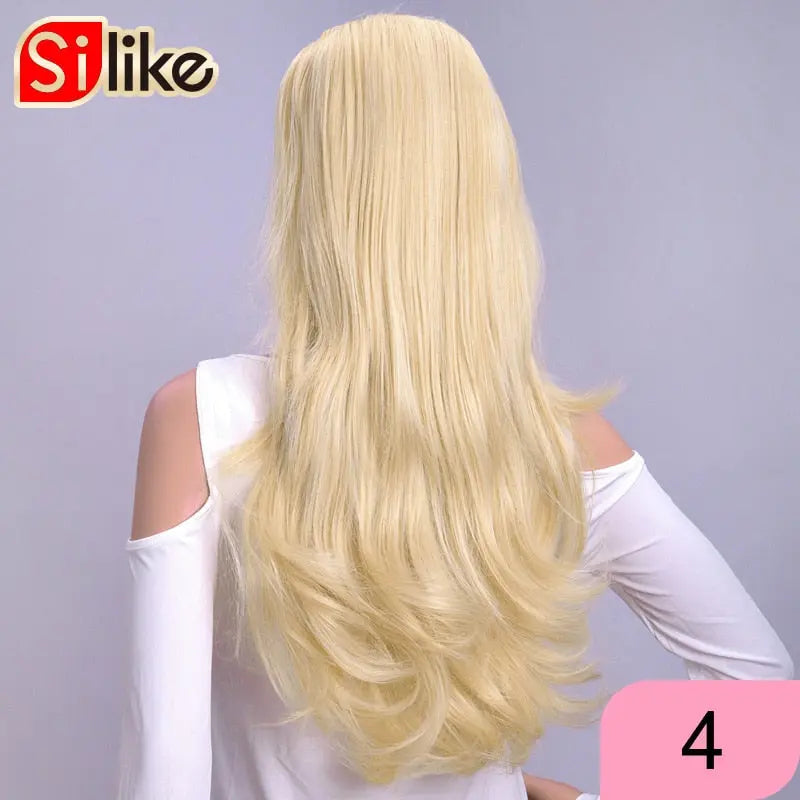 24'' Half Synthetic Hair Extension/Wig for Women and Girls, Light Weight, Comfortable