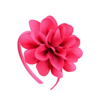 Colorful Big Ribbon Flower Hair Band/Bow for Girls, Teens and Tweens