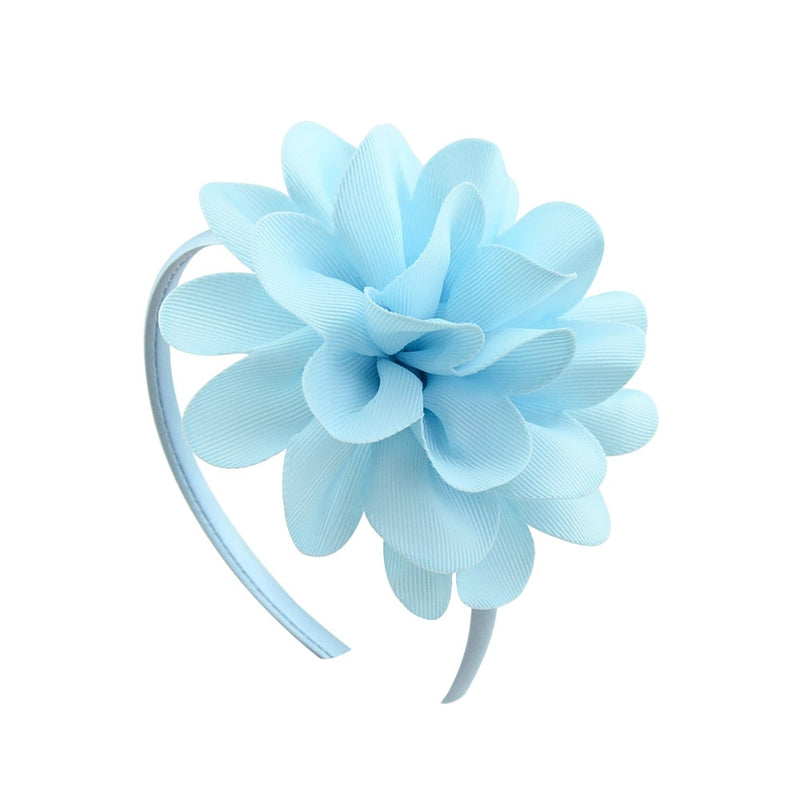 Colorful Big Ribbon Flower Hair Band/Bow for Girls, Teens and Tweens
