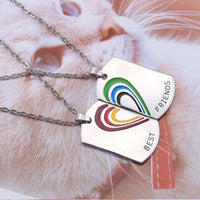 Best Friend Pendant Necklace - Big Sis, Middle Sis and Little Sis - Girls