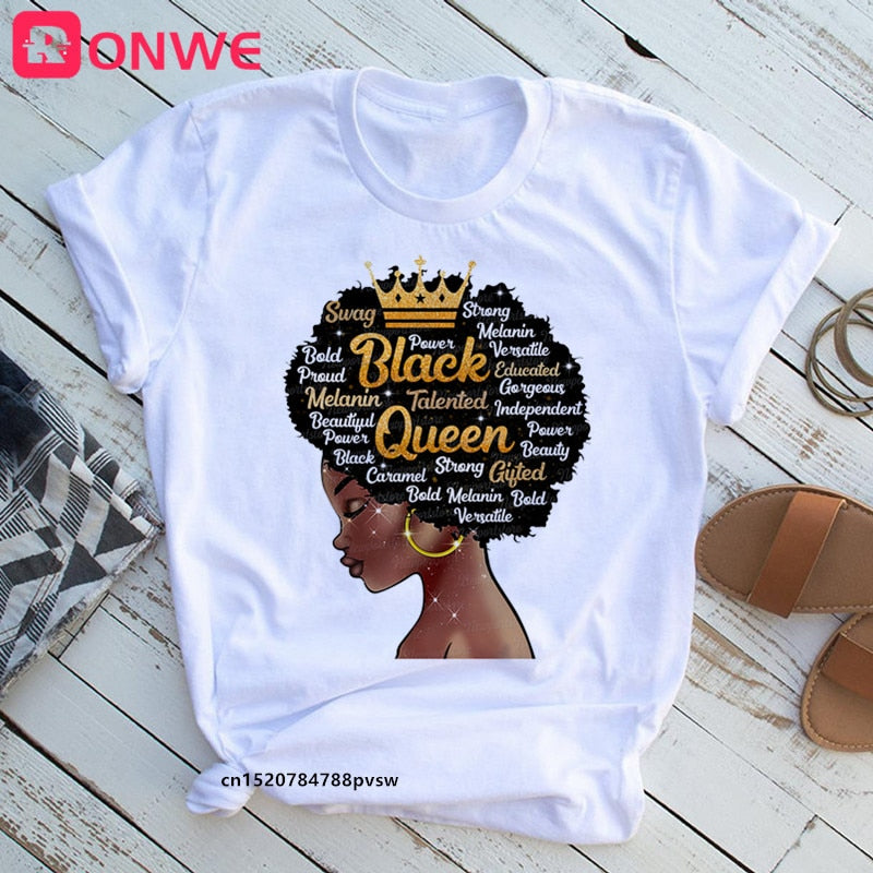 The First Queen - Black Queen - She Was Proud, Bold & Beautiful - She was #1 (XS)