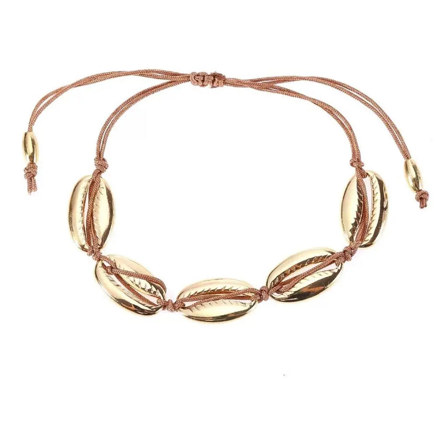 Shell Bracelets in Chain Link style (Lobster Clasp) for Women and Girls