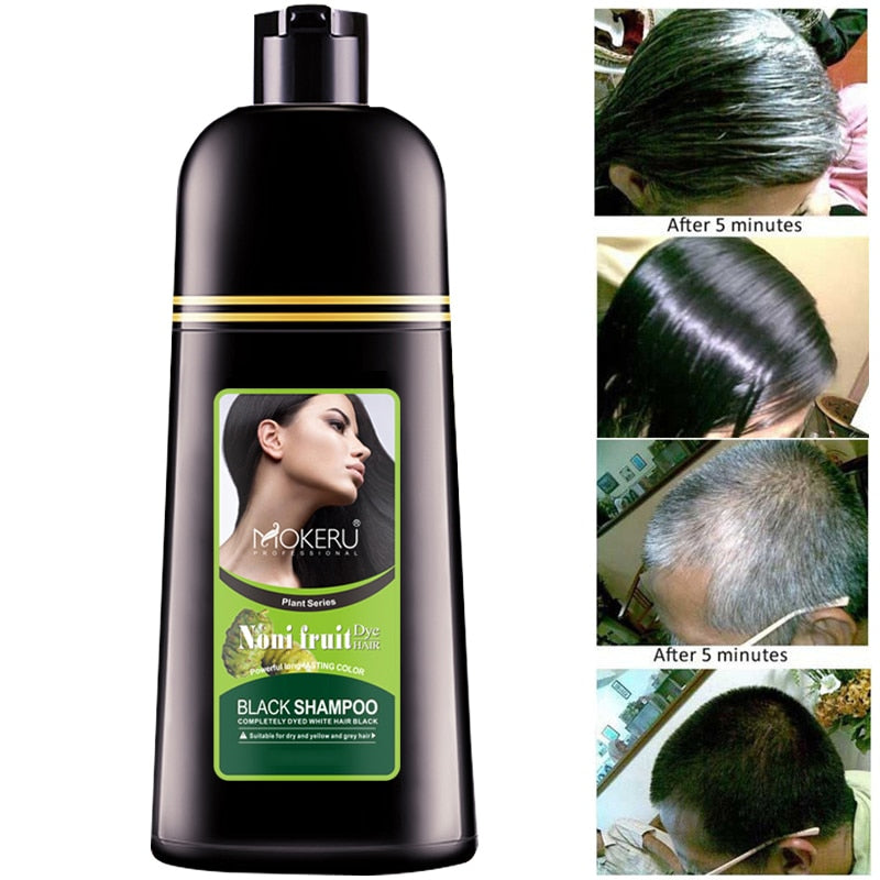 Cover Your Grey Fast (Shampoo in) Herbal Essence Hair Dye for Men and Women
