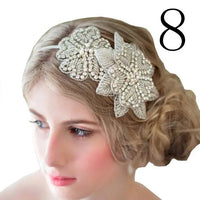 White Flower Combs for Women and Girls - Elegant Fashionable Hair Combs in Lace