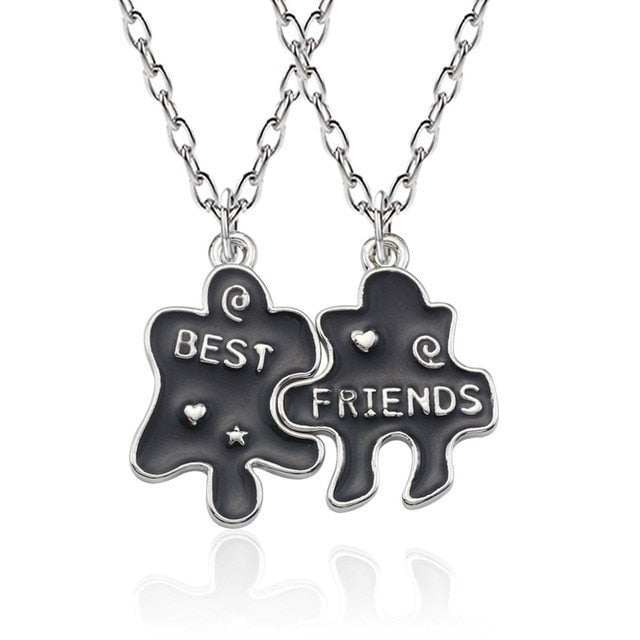 Best Friend Pendant Necklace - Big Sis, Middle Sis and Little Sis - Girls