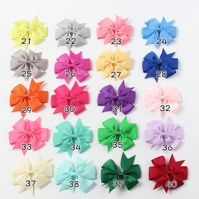 20 Piece Hair Accessory Assortment for Babies and Girls - Bows, clips and pins