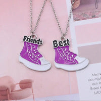 Best Friend Pendant Necklace - Big Sis, Middle Sis and Little Sis - Girls