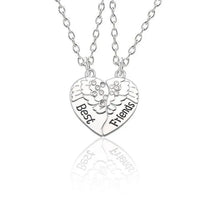 Best Friend Pendant Necklace - Big Sis, Middle Sis and Little Sis - Girls