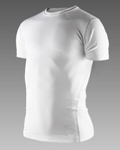Men’s Ultra-stretch T-Shirt - Quick-Dry, No Ironing, Anti-Wrinkle, Fitness Tee