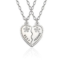 Best Friend Pendant Necklace - Big Sis, Middle Sis and Little Sis - Girls