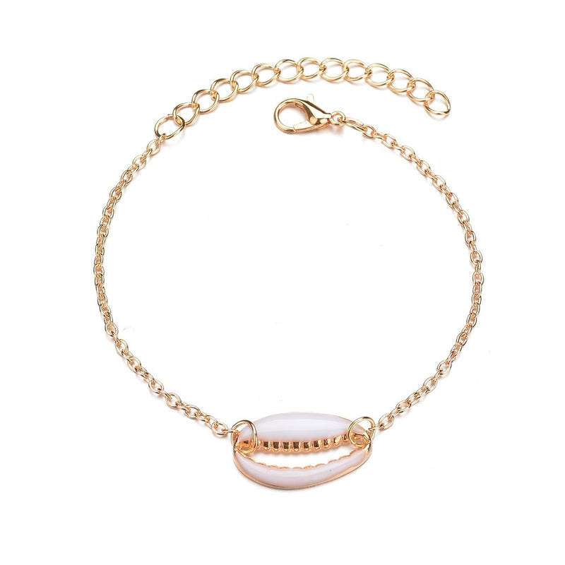 Shell Bracelets in Chain Link style (Lobster Clasp) for Women and Girls
