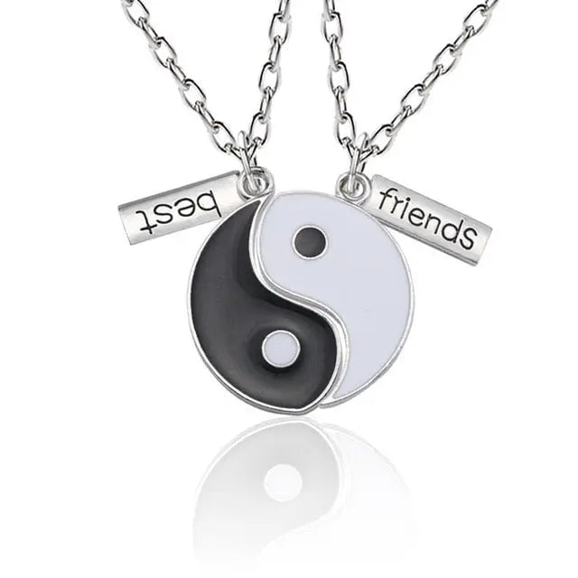 Best Friend Pendant Necklace - Big Sis, Middle Sis and Little Sis - Girls