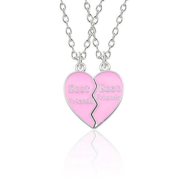 Best Friend Pendant Necklace - Big Sis, Middle Sis and Little Sis - Girls