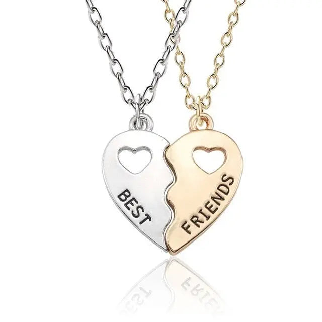 Best Friend Pendant Necklace - Big Sis, Middle Sis and Little Sis - Girls