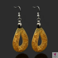 Handmade Shiny Crystal Dangle/Drop Earrings for Women and Girls in Montana, Light Purple, Fuchsia, White, etc.