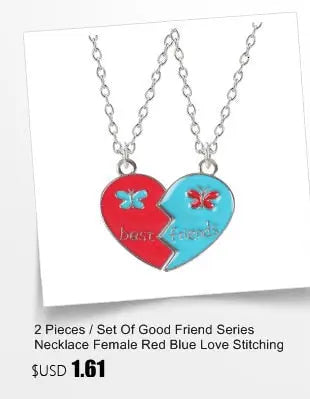 Best Friend Pendant Necklace - Big Sis, Middle Sis and Little Sis - Girls